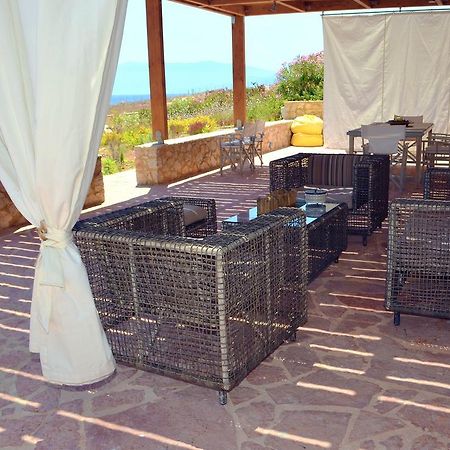 Belvedere private luxury beach villa Chalki Town Værelse billede